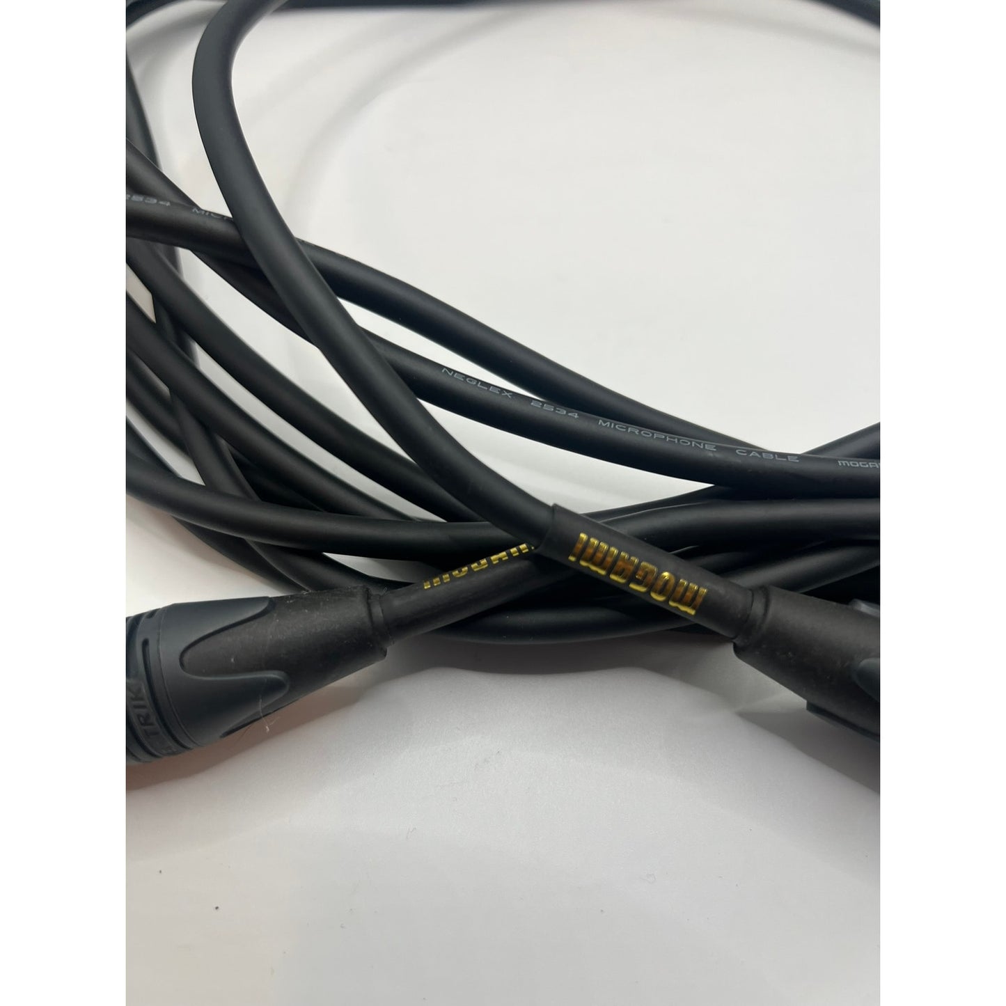 2 25 ft Mogami Gold XLR cables USED Great Condition (A Pair)
