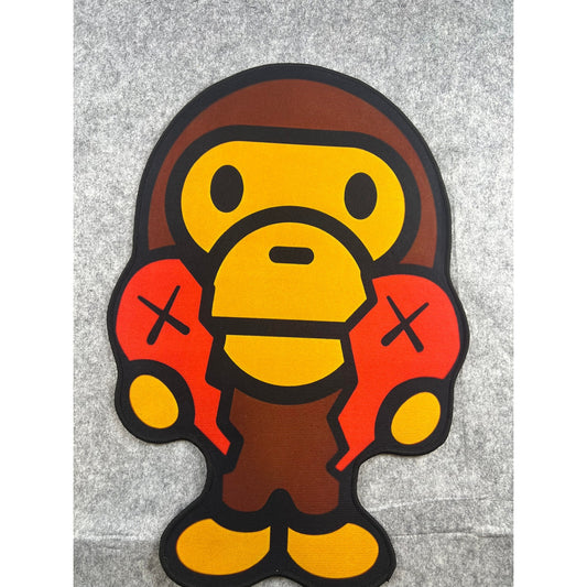 Baby Milo Heart Break  Rug Non Slip Back